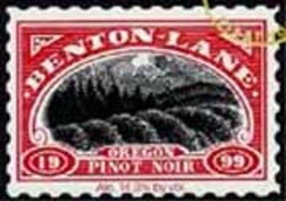 Benton Lane Reserve Pinot Noir 1998 Front Label
