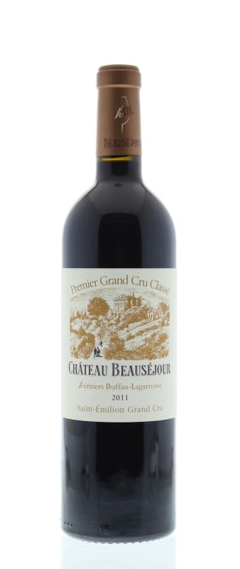 Chateau Beausejour Duffau-Lagarrosse 2011 Front Bottle Shot