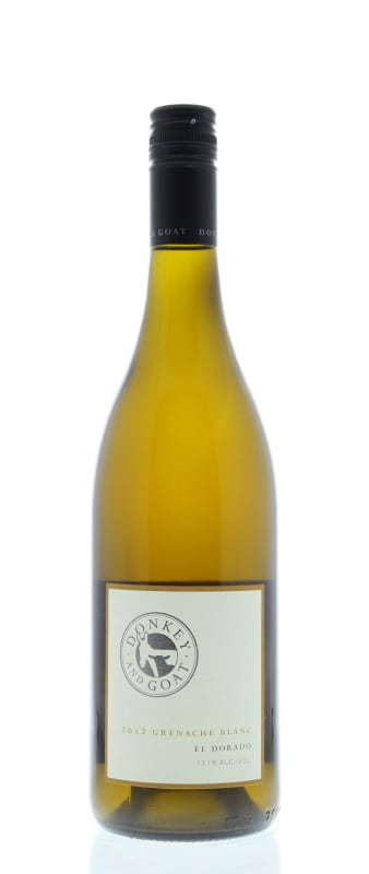 Donkey & Goat Grenache Blanc 2012 Front Bottle Shot