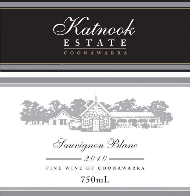 Katnook Estate Sauvignon Blanc 2010 Front Label