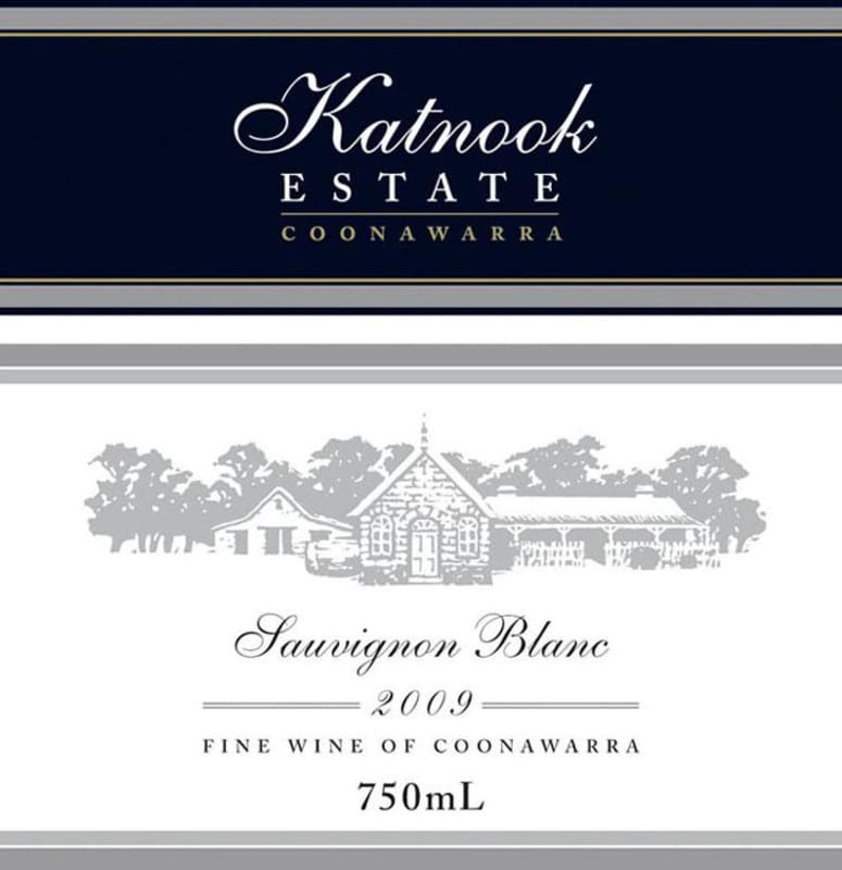 Katnook Estate Sauvignon Blanc 2009 Front Label
