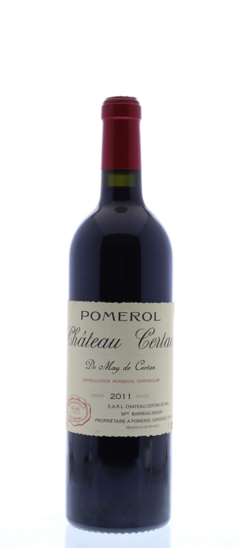 Chateau Certan de May 2011 Front Bottle Shot