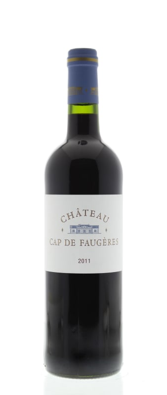 Chateau Cap de Faugeres 2011 Front Bottle Shot