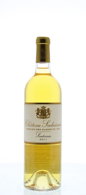 Chateau Suduiraut Sauternes 2011 Front Bottle Shot