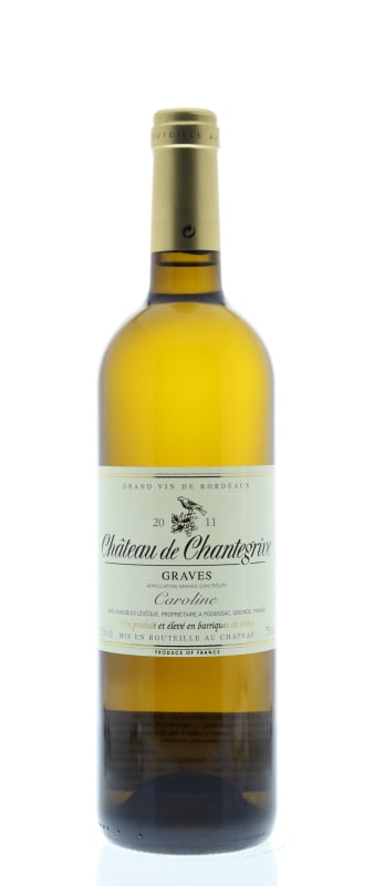 Chateau de Chantegrive Caroline Blanc 2011 Front Bottle Shot