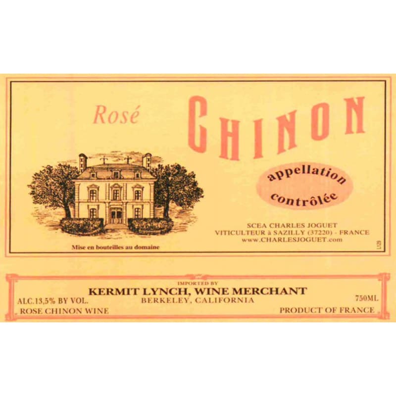 Charles Joguet Chinon Rose 2011 Front Label