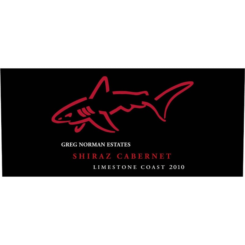 Greg Norman Estates Shiraz/Cabernet 2010 Front Label