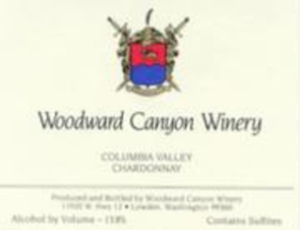 Woodward Canyon Chardonnay 1997 Front Label