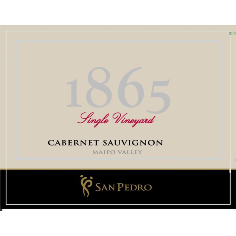 Vina San Pedro 1865 Single Vineyard Cabernet Sauvignon 2011 Front Label