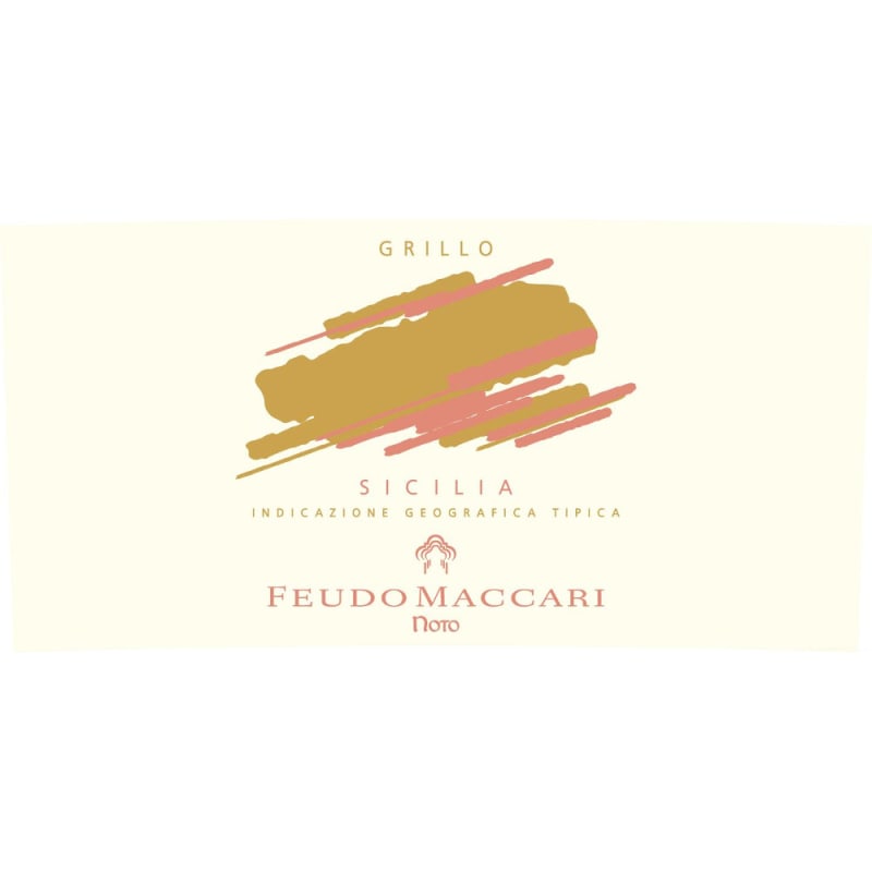 Feudo Maccari Grillo 2012 Front Label