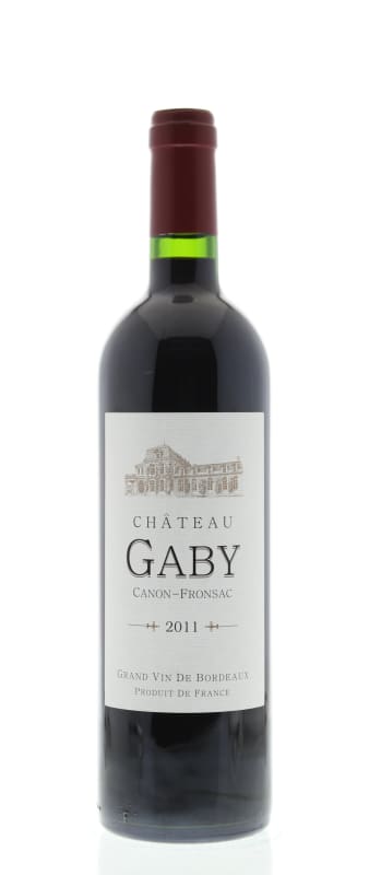 Chateau du Gaby 2011 Front Bottle Shot