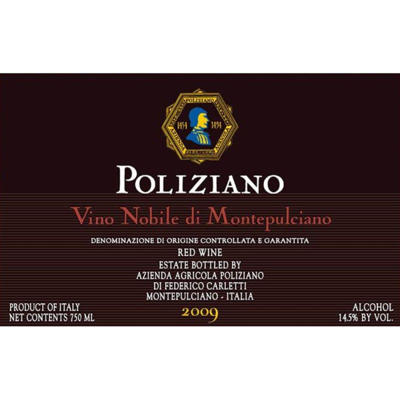 Poliziano Nobile di Montepulciano 2009 Front Label