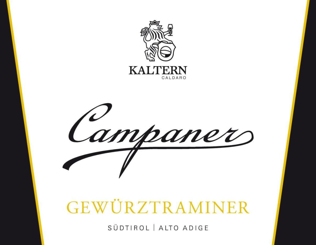 Kellerei Kaltern Caldaro Sudtiroler Campaner Gewurztraminer 2013 Front Label