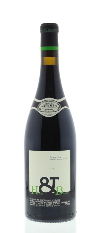 Hecht & Bannier Languedoc Rouge 2010 Front Bottle Shot