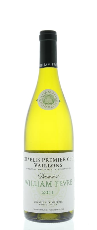 William Fevre Chablis Vaillons Premier Cru 2011 Front Bottle Shot