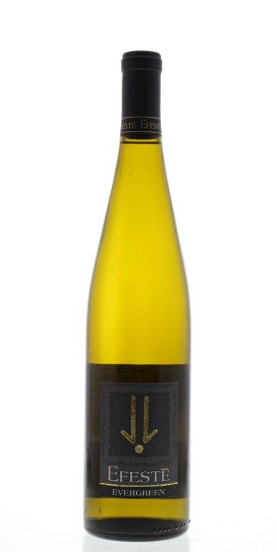 Efeste Evergreen Riesling 2012 Front Bottle Shot