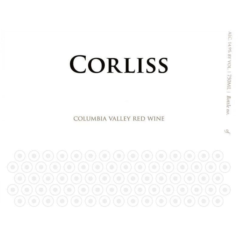 Corliss Red 2007 Front Label