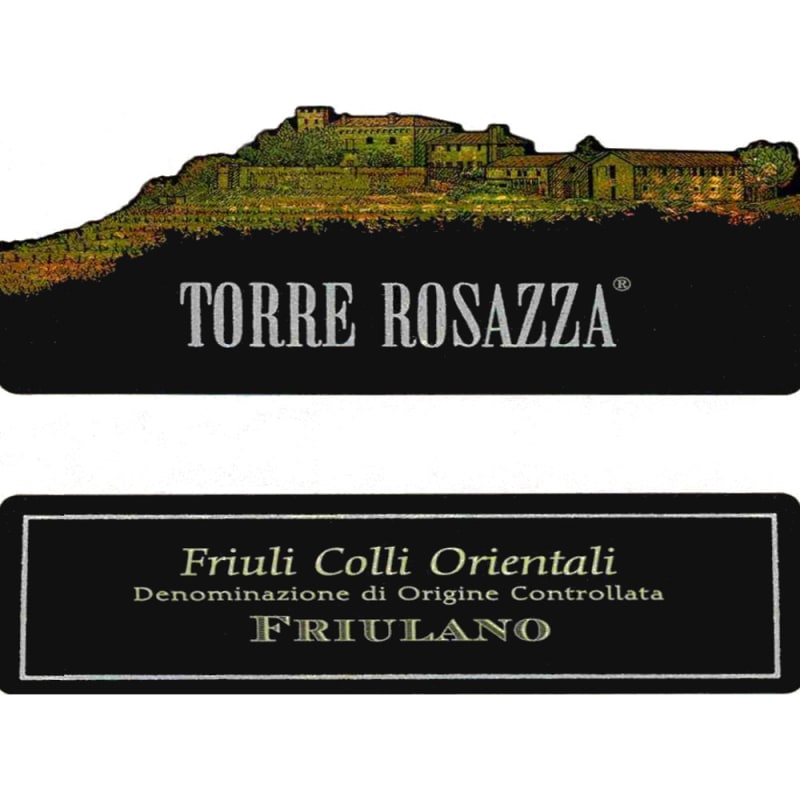 Torre Rosazza Friulano Colli Orientali Friuli 2012 Front Label