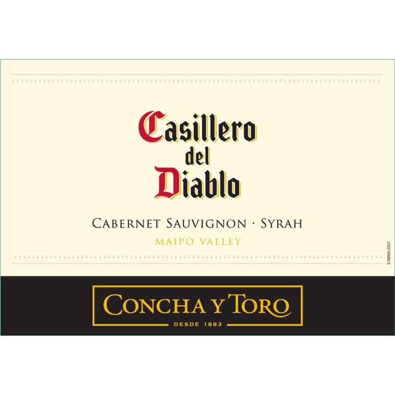 Casillero del Diablo Reserva Privada 2012 Front Label