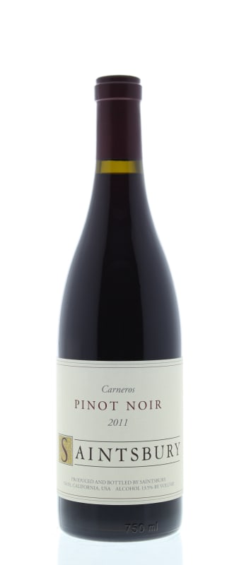 Saintsbury Carneros Pinot Noir 2011 Front Bottle Shot