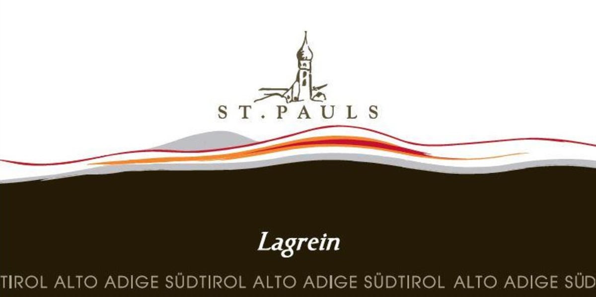 St. Pauls Alto Adige Sudtirol Lagrein 2012 Front Label