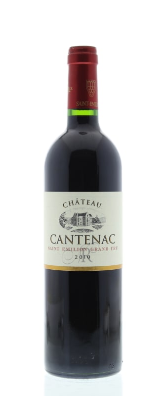 Chateau Cantenac 2010 Front Bottle Shot