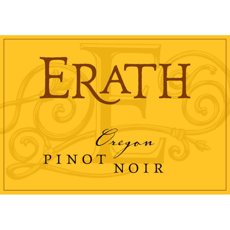 Erath Pinot Noir 2012 Front Label