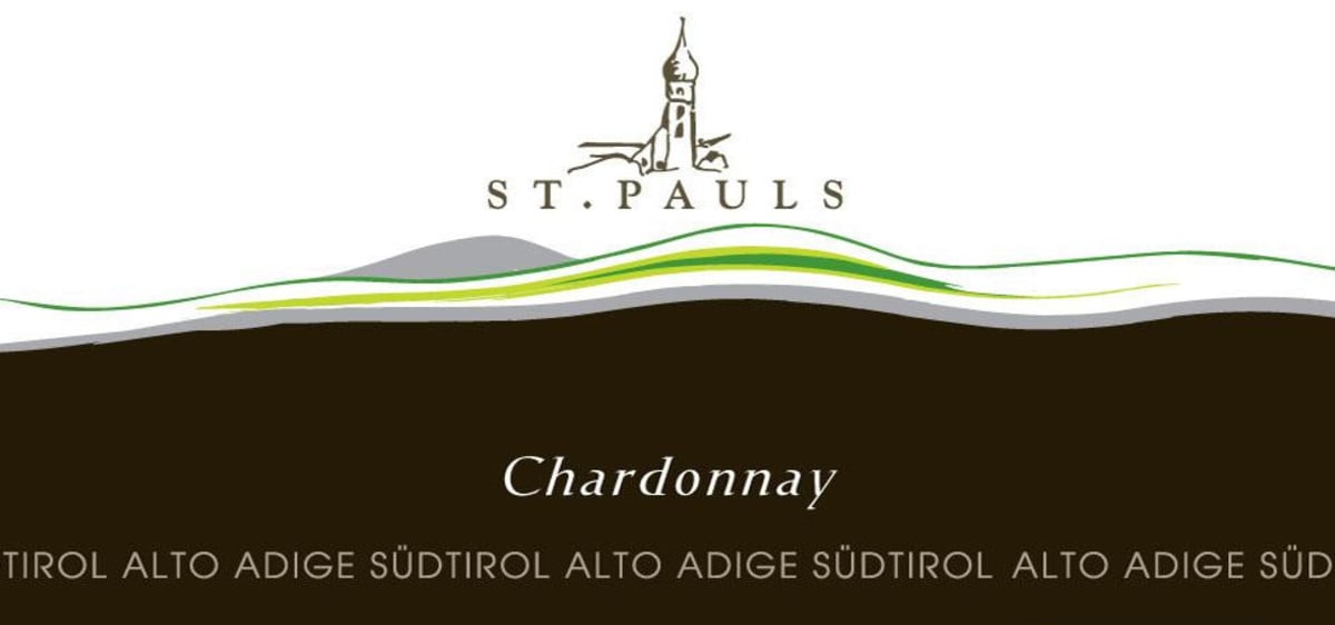 St. Pauls Alto Adige Chardonnay 2012 Front Label