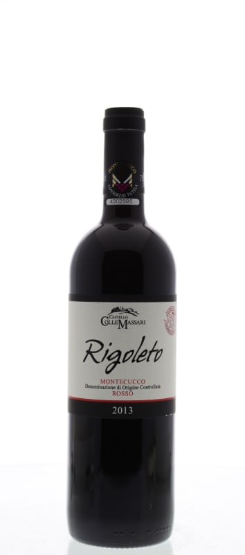 ColleMassari Montecucco Rigoleto 2011 Front Bottle Shot