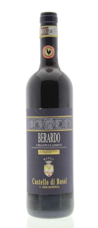 Castello di Bossi Berardo Chianti Classico Riserva 2009 Front Bottle Shot