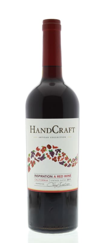 HandCraft Inspiration Red 2011 Front Bottle Shot