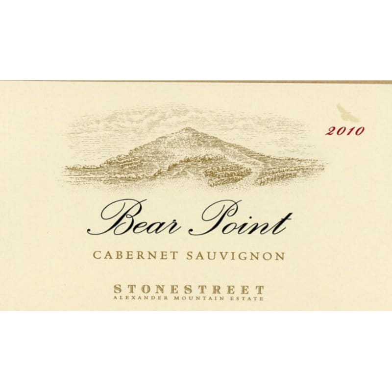 Stonestreet Bear Point Vineyard Cabernet Sauvignon 2010 Front Label