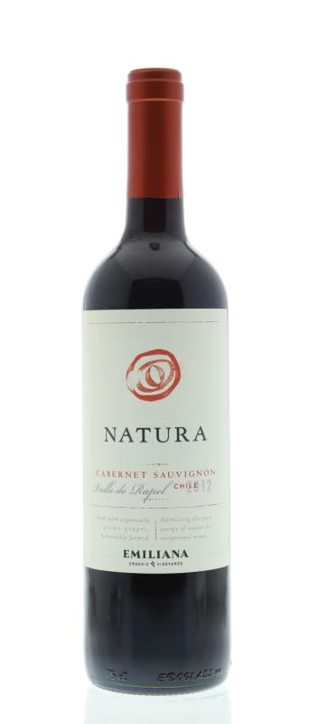 Natura Cabernet Sauvignon 2012 Front Bottle Shot