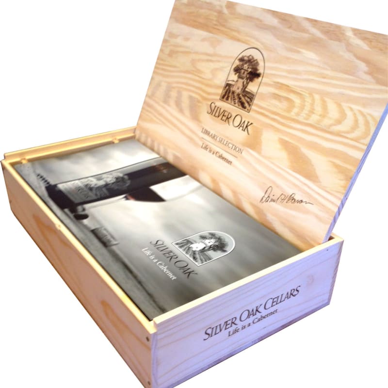 Silver Oak Napa Valley Library Edition 6-pack Wood Case 2005 2005 Front Label