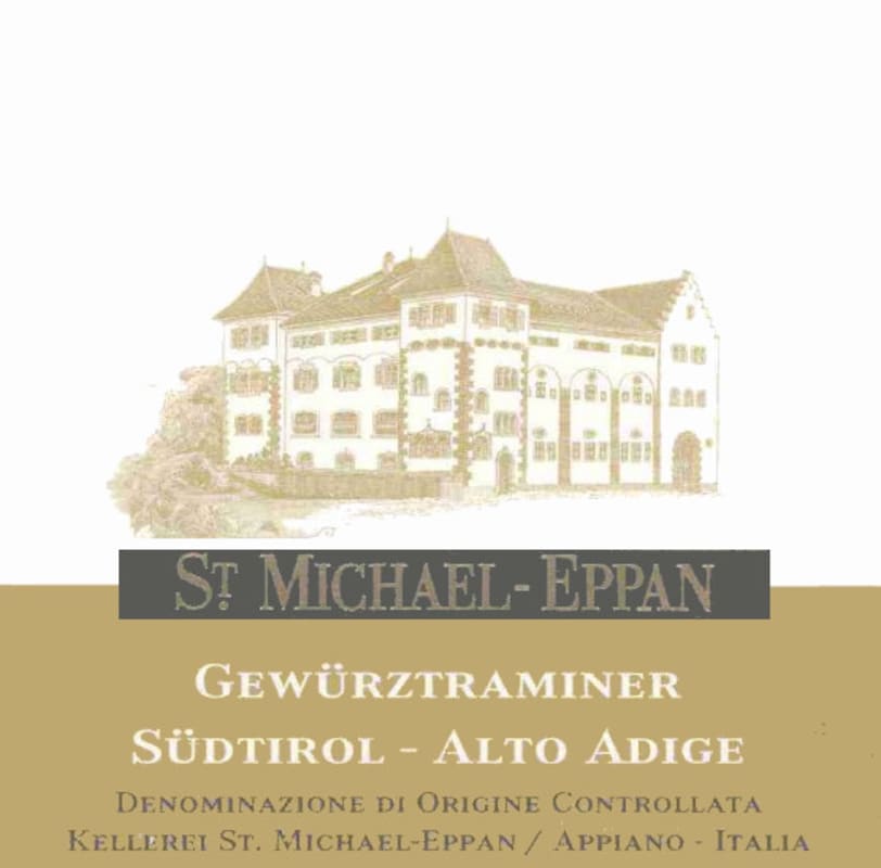 St. Michael-Eppan Sudtirol - Alto Adige Gewurztraminer 2015 Front Label