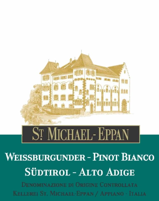 St. Michael-Eppan Sudtirol - Alto Adige Weissburgunder - Pinot Bianco 2007 Front Label