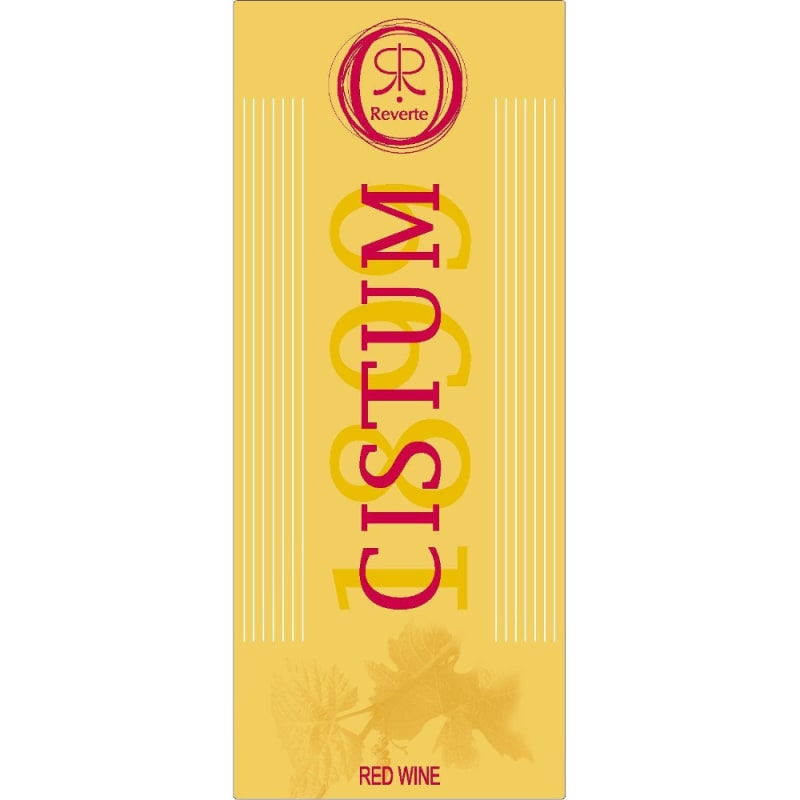Rafael Reverte Cistum 2009 Front Label