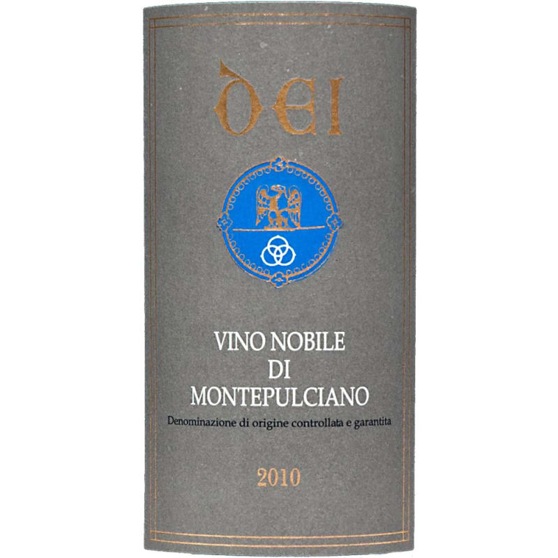 Dei Vino Nobile di Montepulciano 2010 Front Label