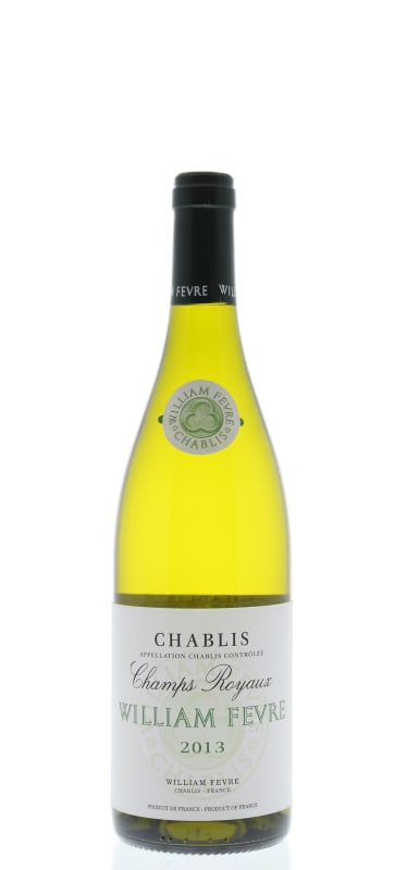 William Fevre Chablis Champs Royaux 2013 Front Bottle Shot