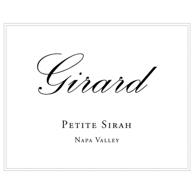 Girard Petite Sirah 2011 Front Label