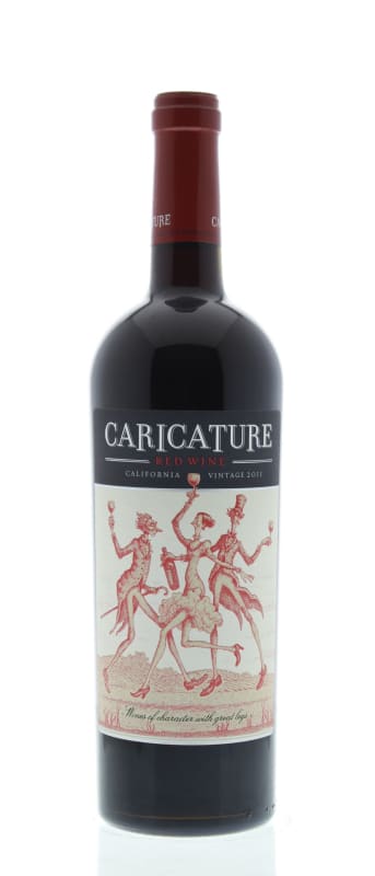 Caricature Red Blend 2011 Front Bottle Shot