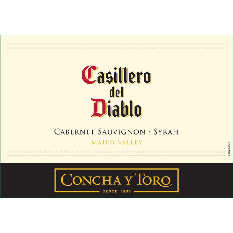 Casillero del Diablo Reserva Privada 2011 Front Label