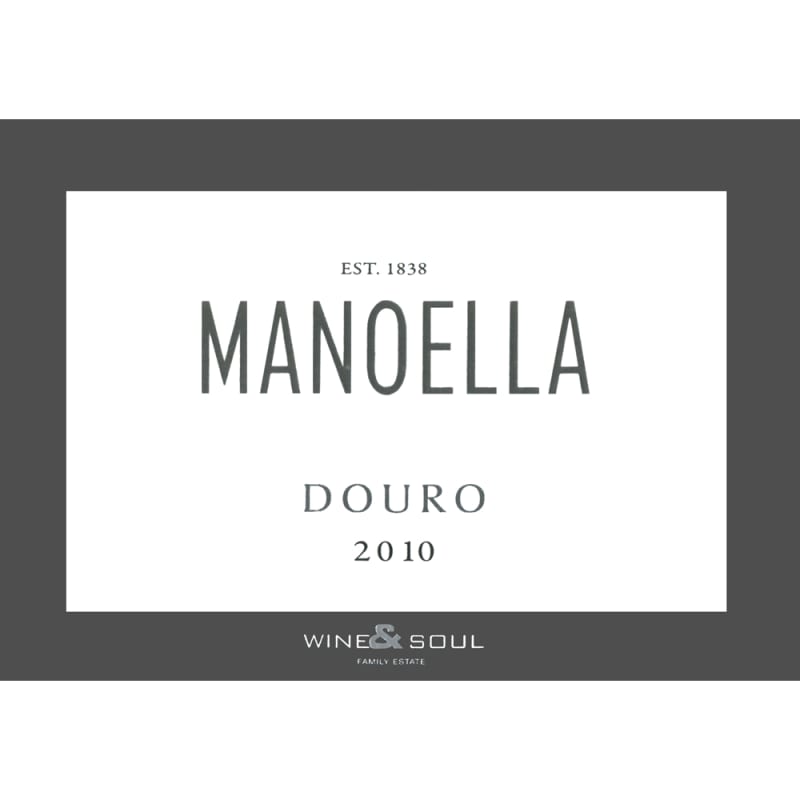 Wine & Soul Pintas Manoella 2010 Front Label