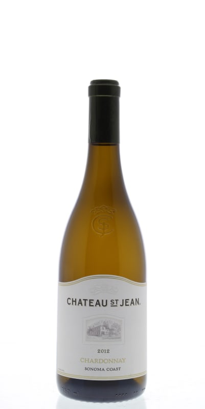 Chateau St. Jean Sonoma Coast Chardonnay 2012 Front Bottle Shot