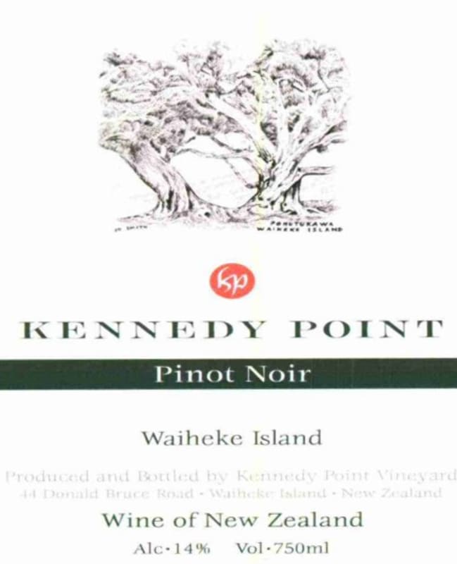 Kennedy Point Pinot Noir 2009 Front Label