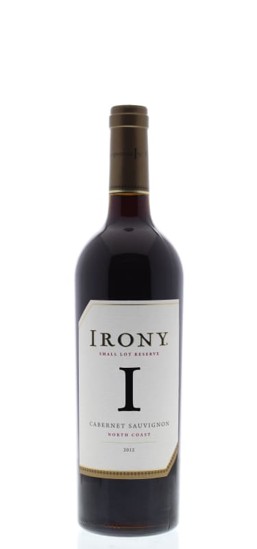 Irony Cabernet Sauvignon 2012 Front Bottle Shot