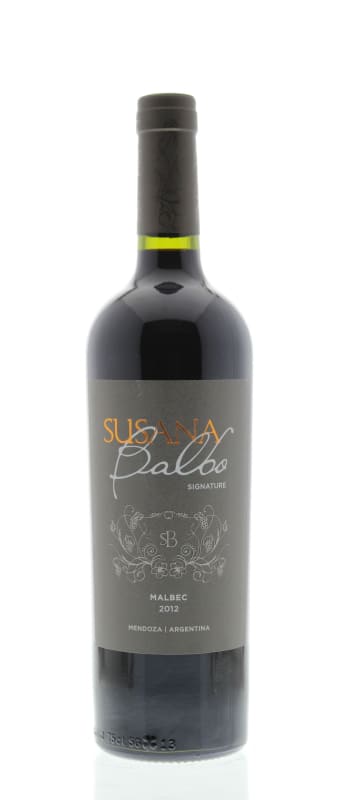 Susana Balbo Signature Malbec 2012 Front Bottle Shot