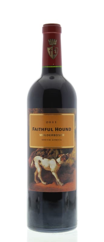Mulderbosch Faithful Hound 2011 Front Bottle Shot