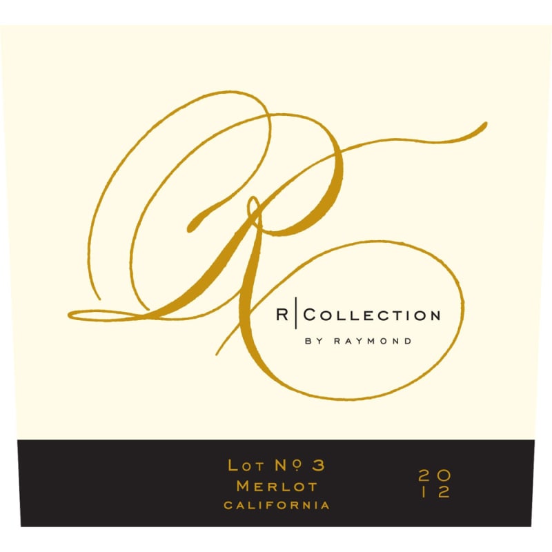 Raymond R Collection Merlot 2012 Front Label
