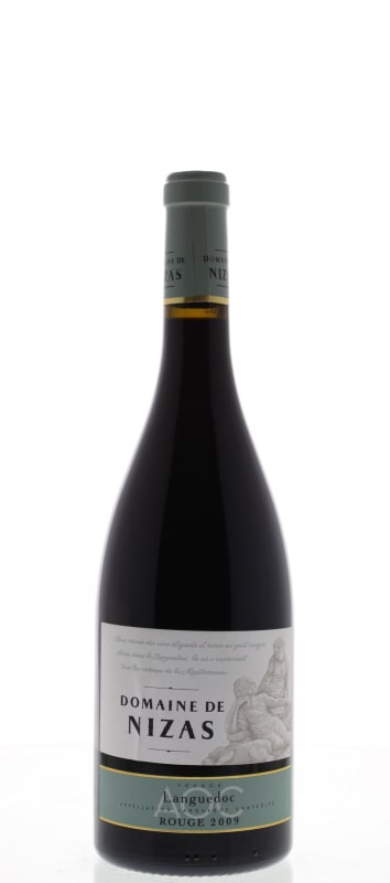 Domaine de Nizas Languedoc Rouge 2009 Front Bottle Shot